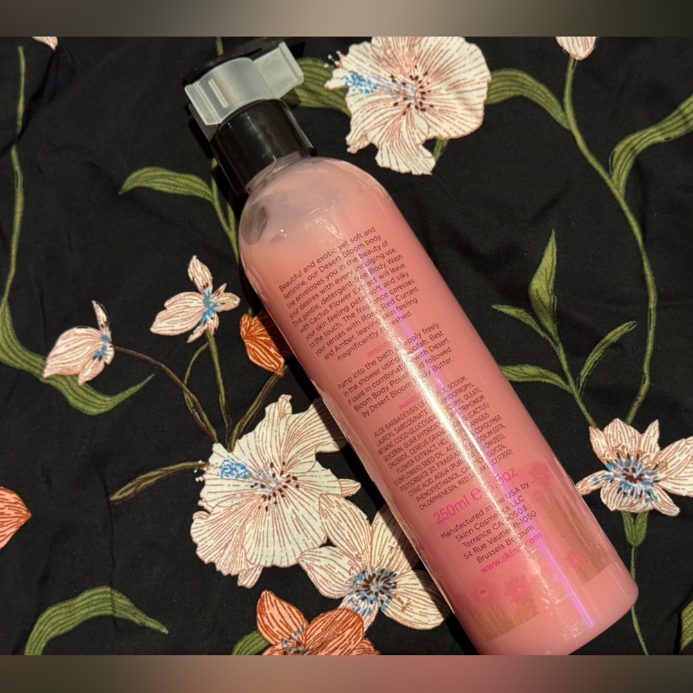 New Rare SKINN Dimitri James Desert Bloom Moisturizing Body Wash - Sealed - - Picture 2 of 7
